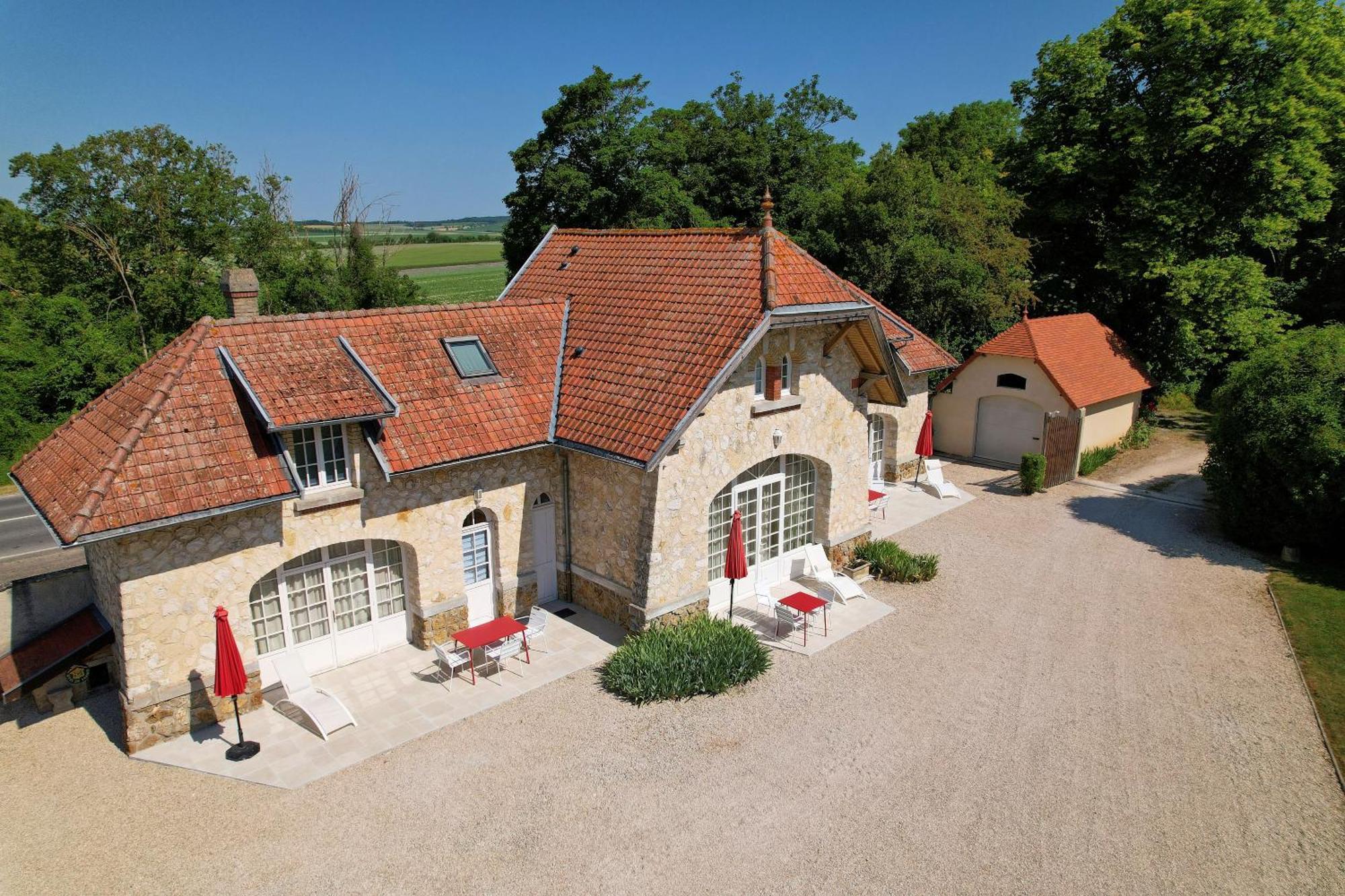 Bed and Breakfast La Bertonnerie En Champagne Prunay Exteriér fotografie